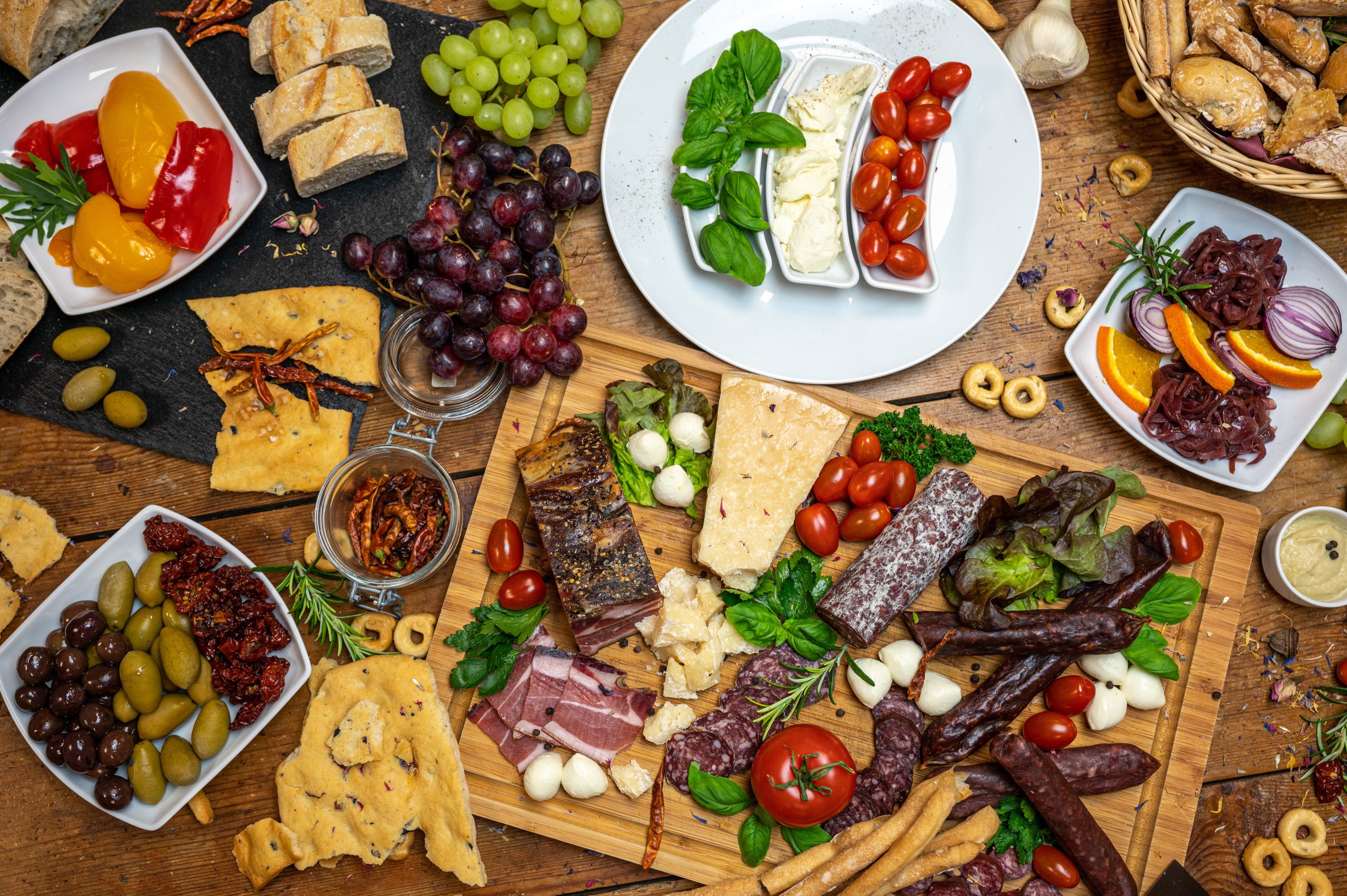 Weinverkostung mit Buffet Vinothek Munzert